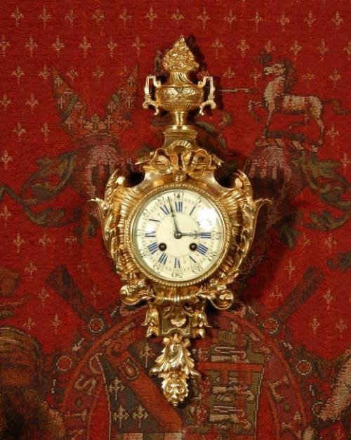 fig 2. Stunning Louis XVI Cartel Clock by A. D. Mougin ~ Antique French - Circa 1870.